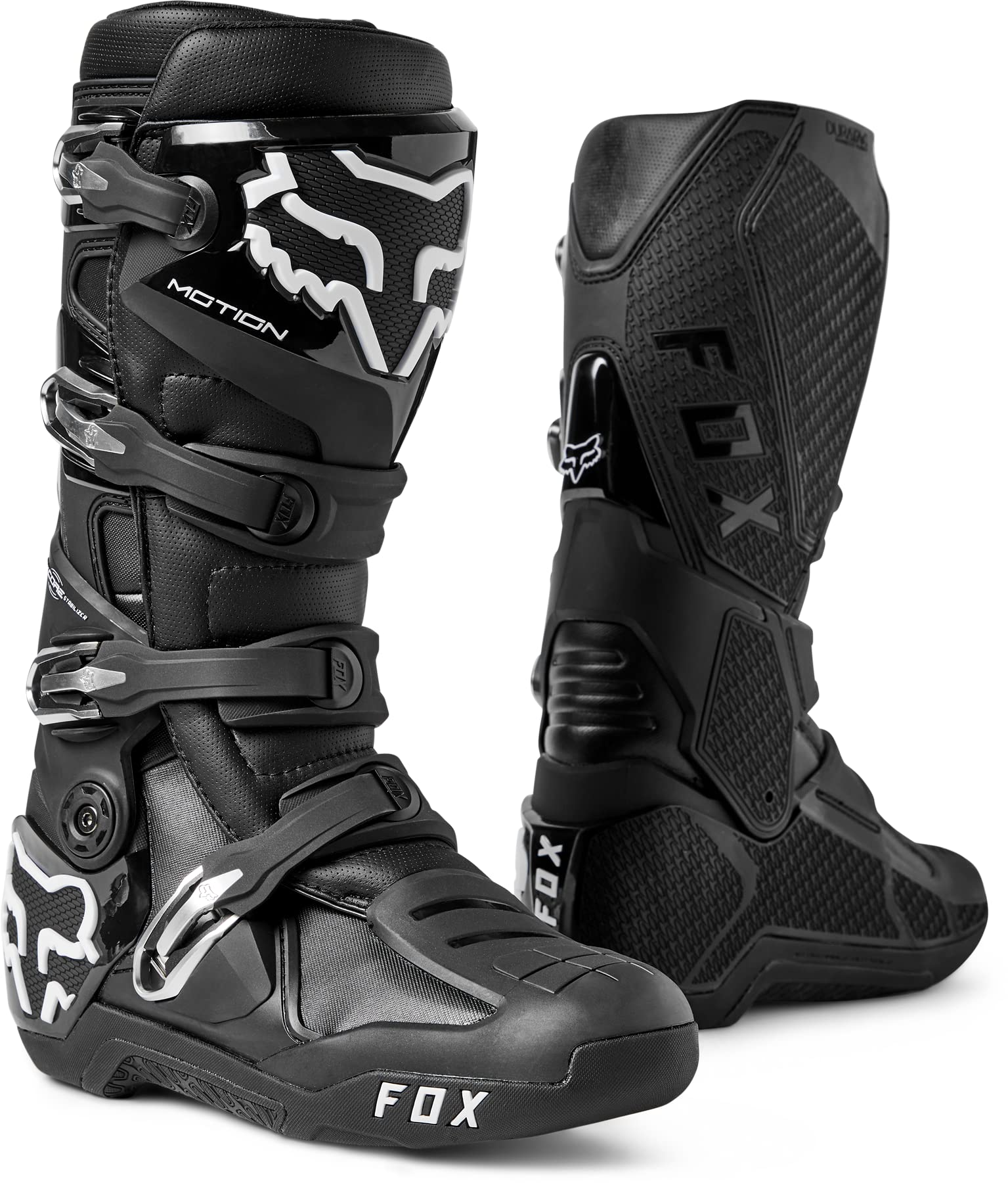 FOX RACING COMP 5 モトクロスブーツ ブラック【キッズ用】 Fox Racing Men's Motion Motocross Dirt Bike Boots, Black, 5 : Fox